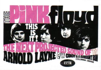 pink1967 Arnold Layne Pink Floyd Poster