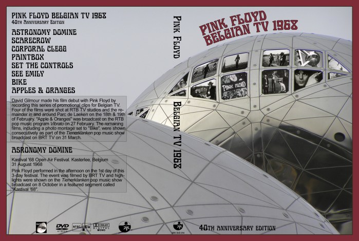 Pink FloydLive in Belgium 1968