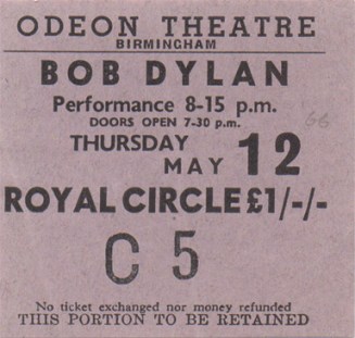 dylanbirmingham1966ticket