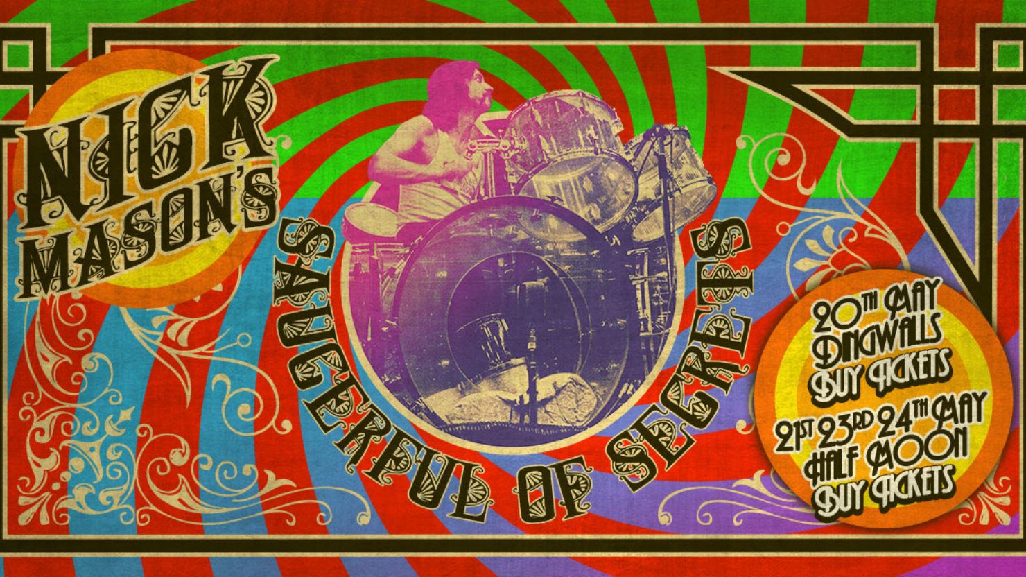 nick masons band 2018